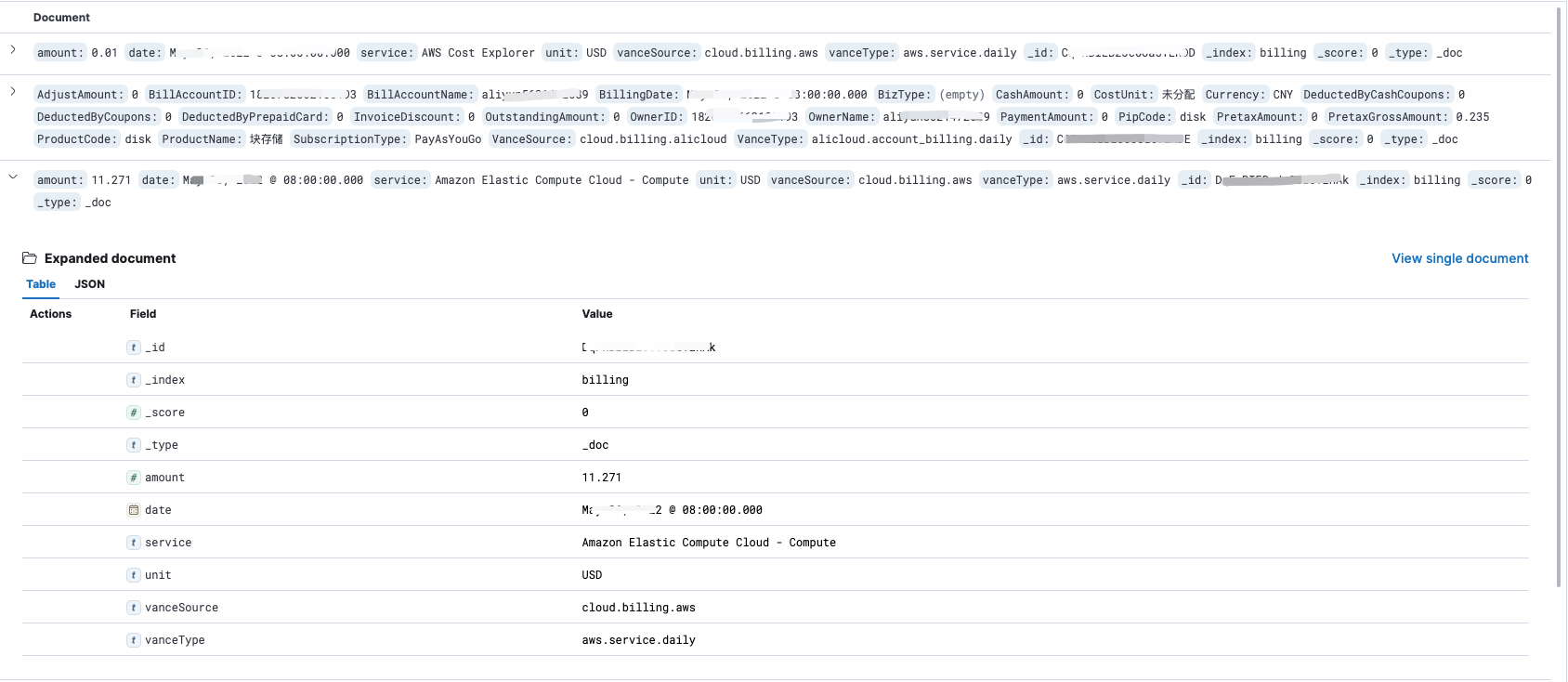 billing-kibana